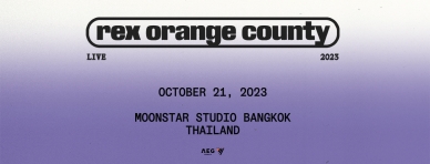 Rex Orange County Live in Bangkok 2023