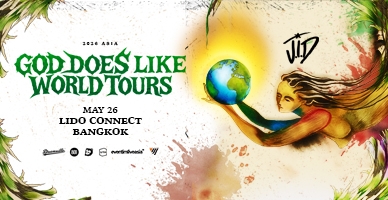 J.I.D – GOD DOES LIKE WORLD TOURS - BANGKOK