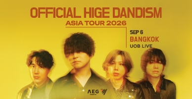 OFFICIAL HIGE DANDISM ASIA TOUR 2026 in BANGKOK
