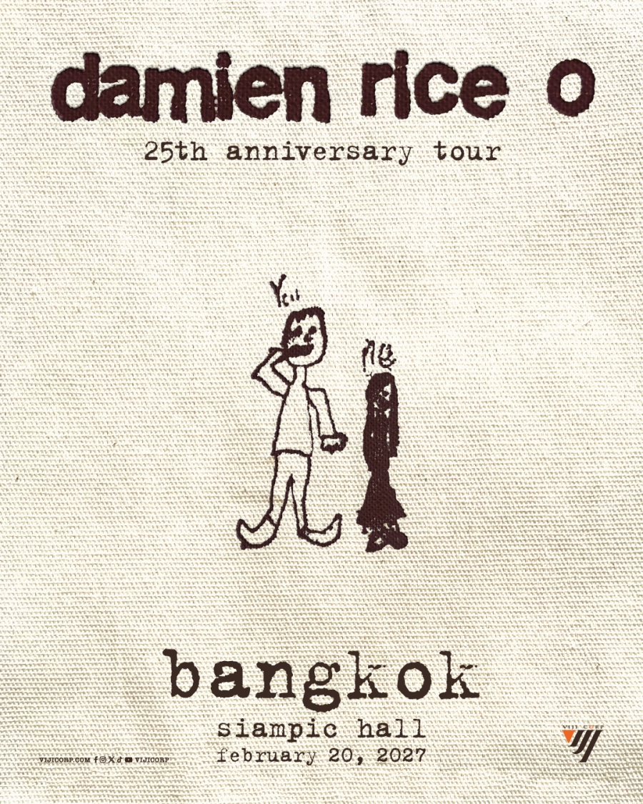 damien rice o 25th anniversary tour in bangkok
