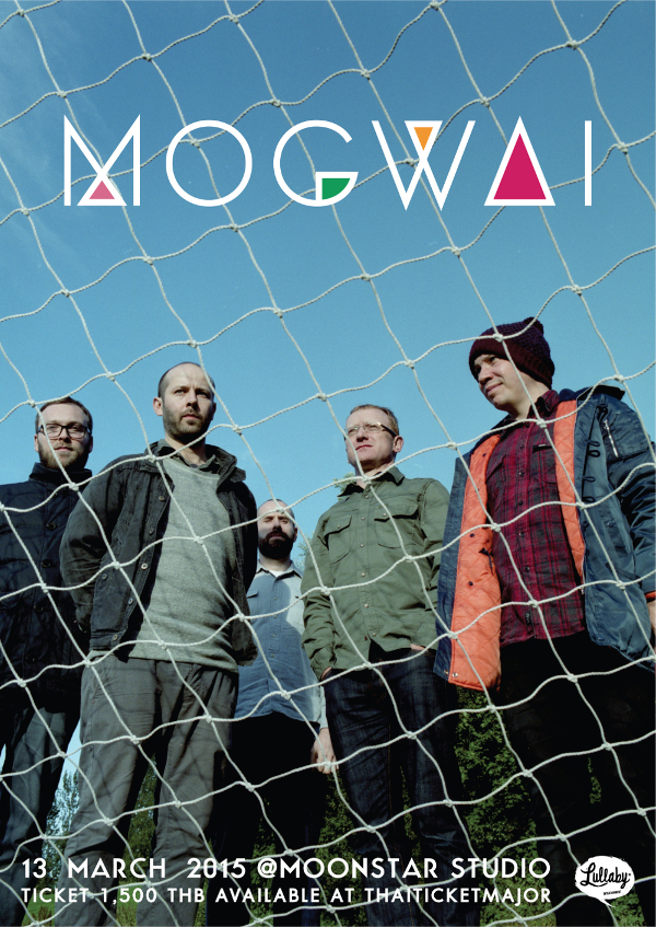 Mogwai live in Bangkok 2015